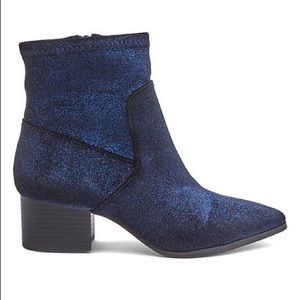 Matisse Black and Blue booties